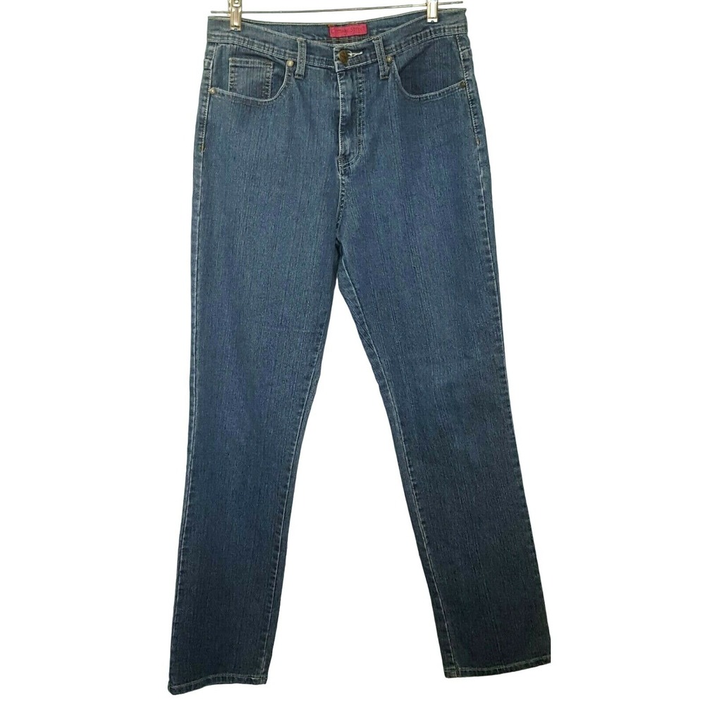Cottage Street Woman's Jeans Size 10T  Straight Leg Medium Wash 5 Pocket Blue